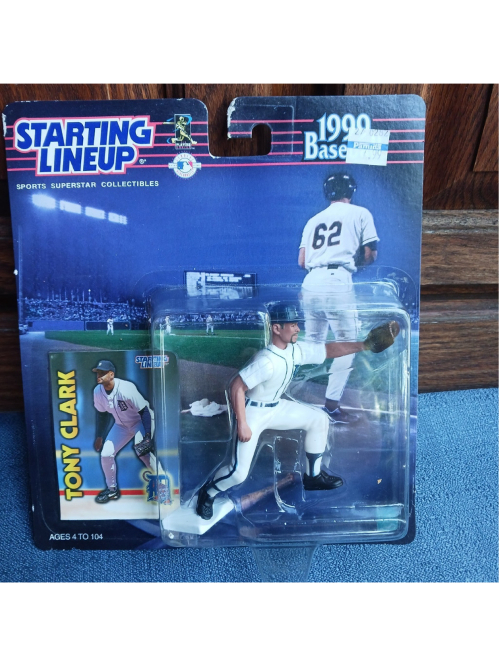 Starting Lineup 1999 Tony Clark Detroit Tigers Action Figure Superstar Sports...